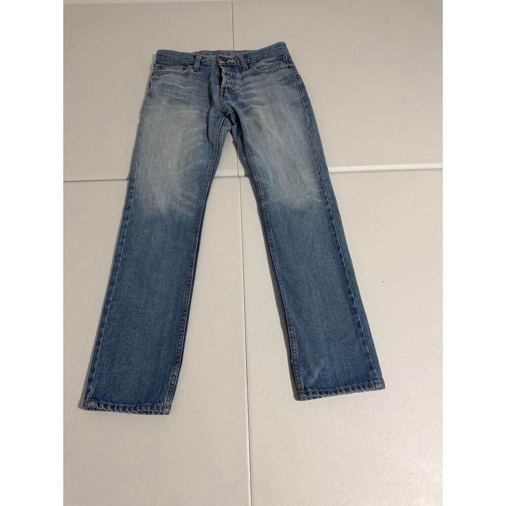 Hollister California Pacific Merchants Light Wash Straight Jeans 30x30